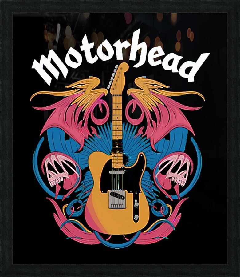 Motorhead 24 Picture Frame print