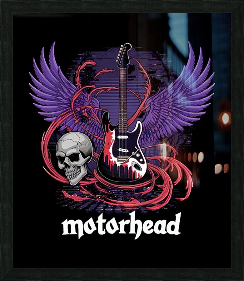 Motorhead 26 Picture Frame print