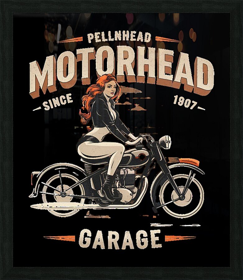 Motorhead 29 Picture Frame print