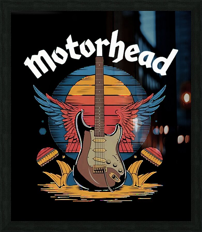 Motorhead 45 Picture Frame print