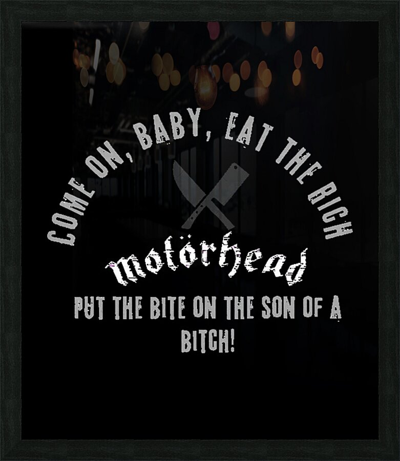 Motorhead 10 Picture Frame print