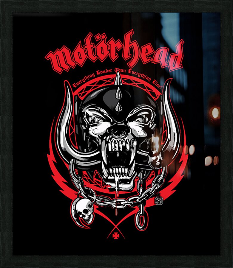 Motorhead 16 Picture Frame print