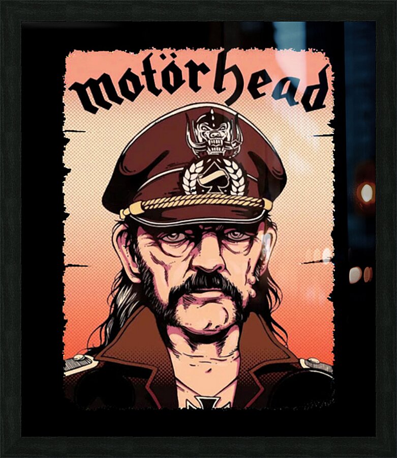 Motorhead 18 Picture Frame print