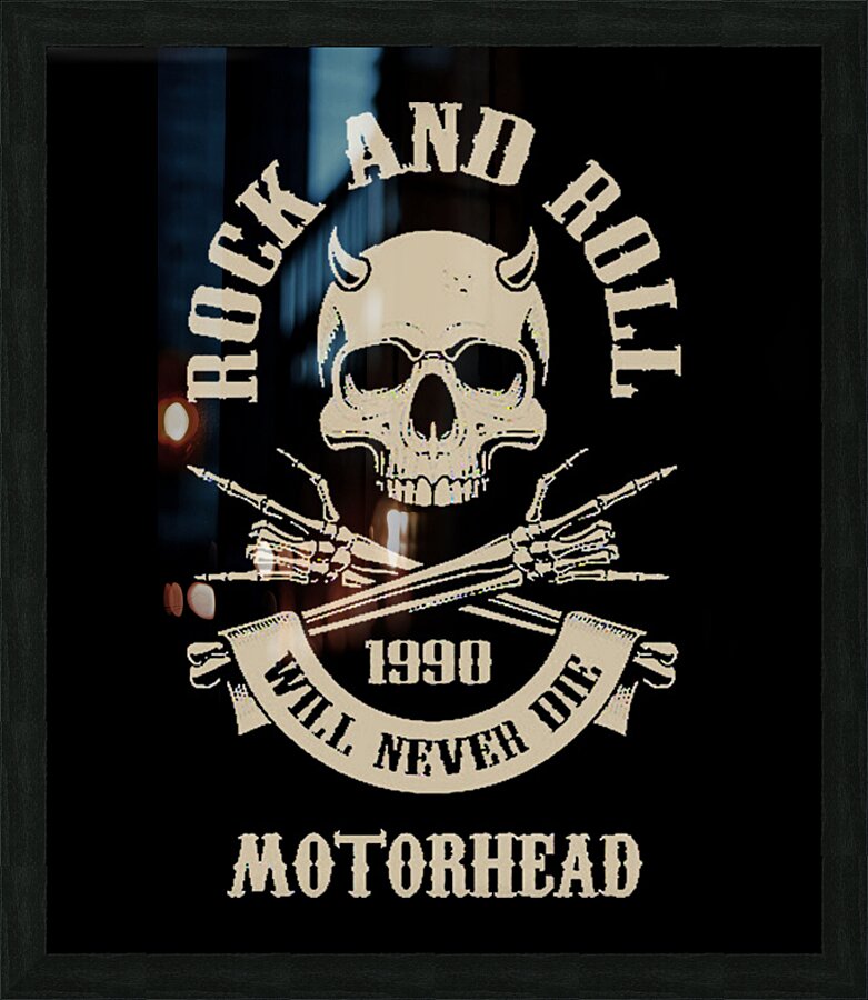 Motorhead 24 Picture Frame print