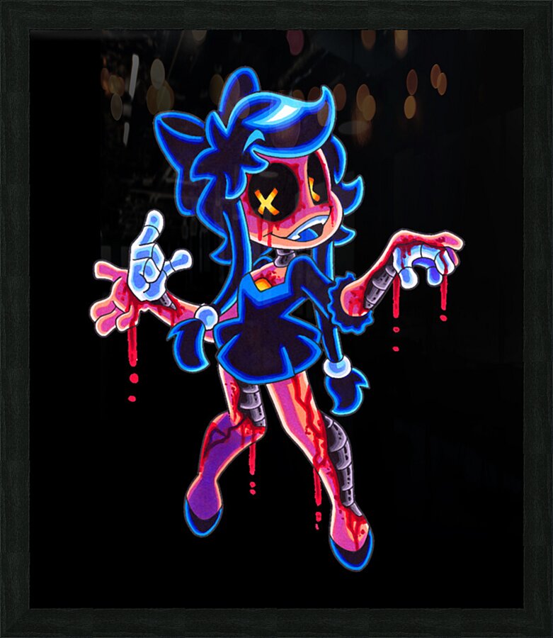 Murder Drones 9 Picture Frame print