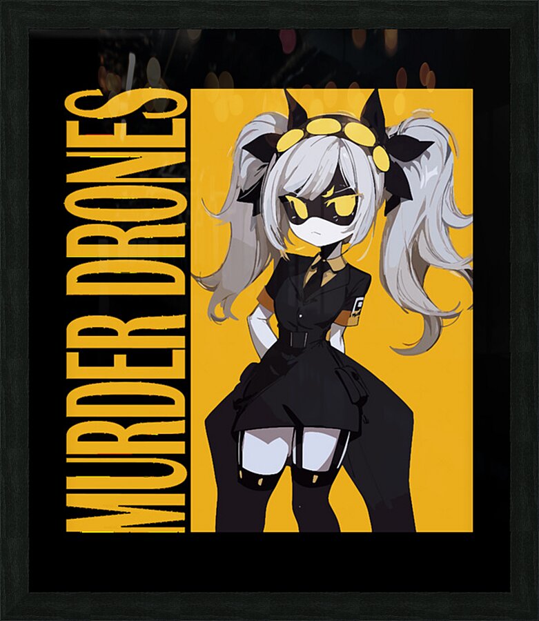 Murder Drones 45 Picture Frame print