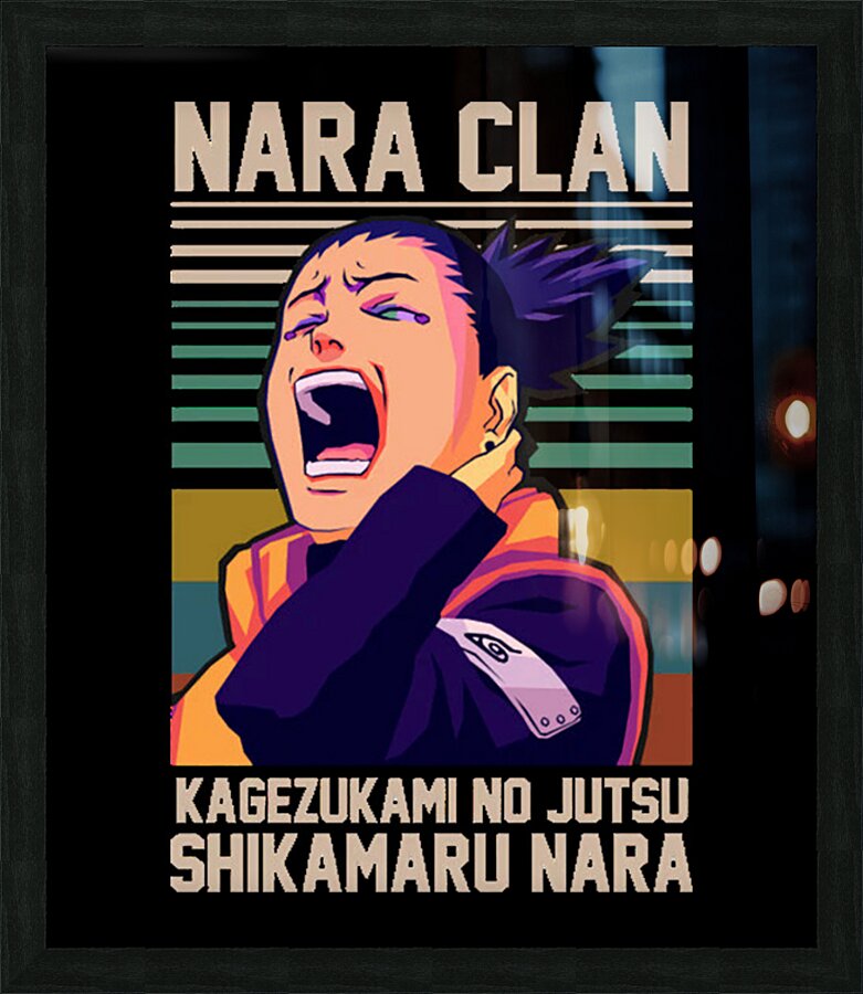 Naruto 3 Picture Frame print