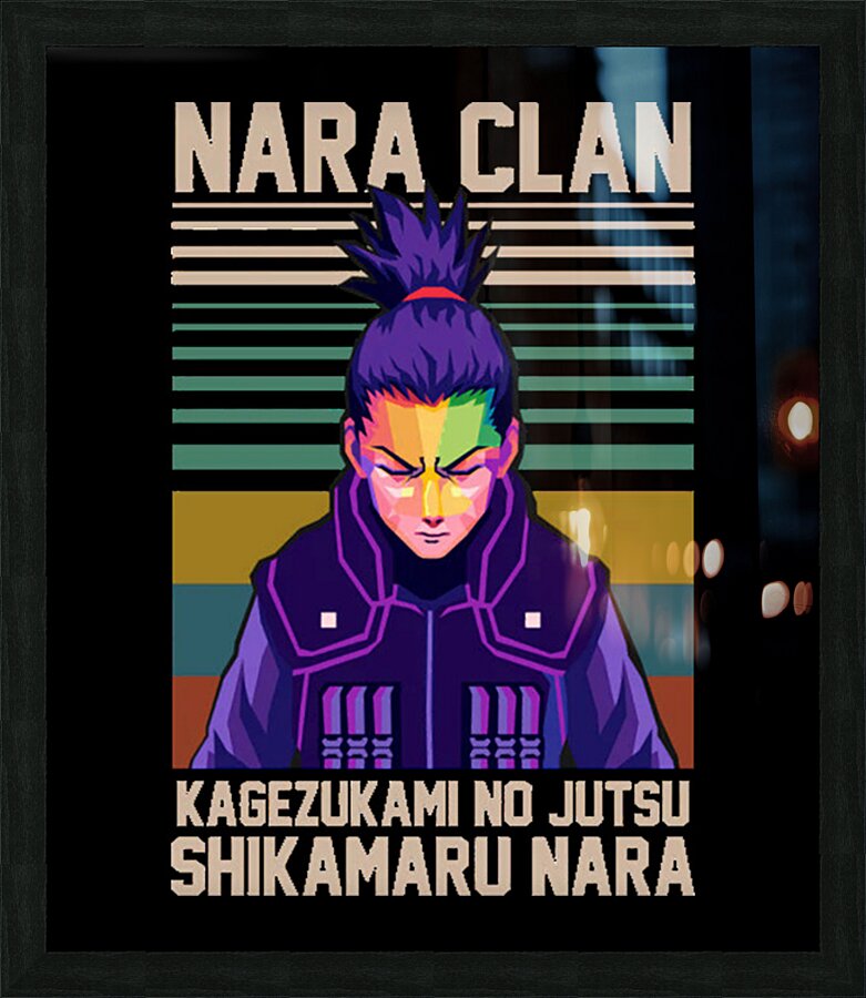 Naruto 4 Picture Frame print