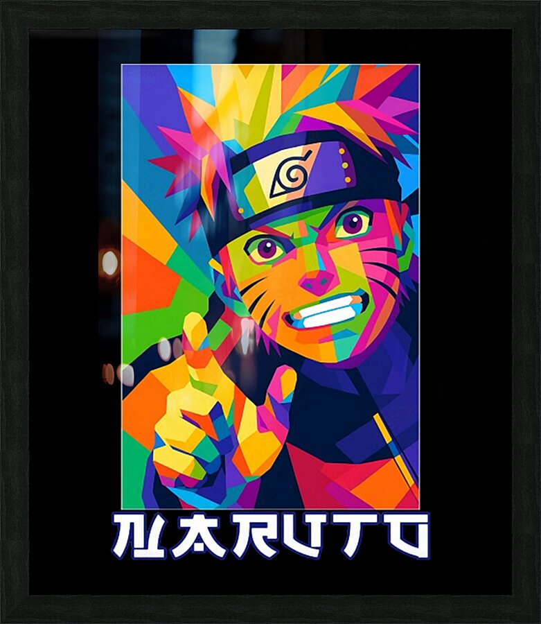 Naruto 11 Picture Frame print