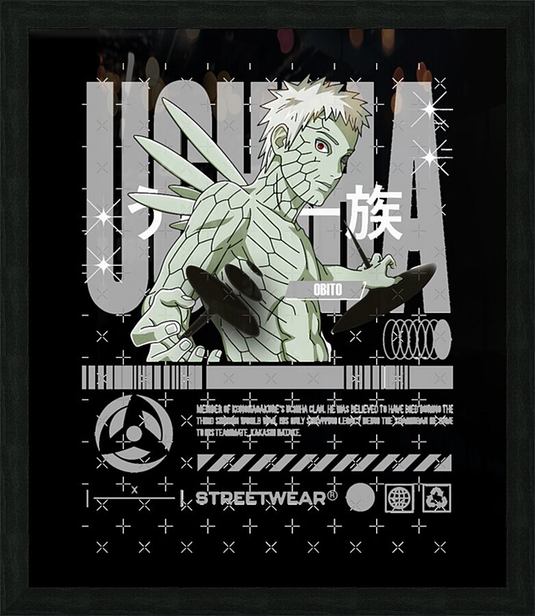 Naruto 12 Picture Frame print