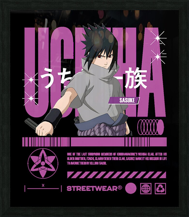 Naruto 23 Picture Frame print