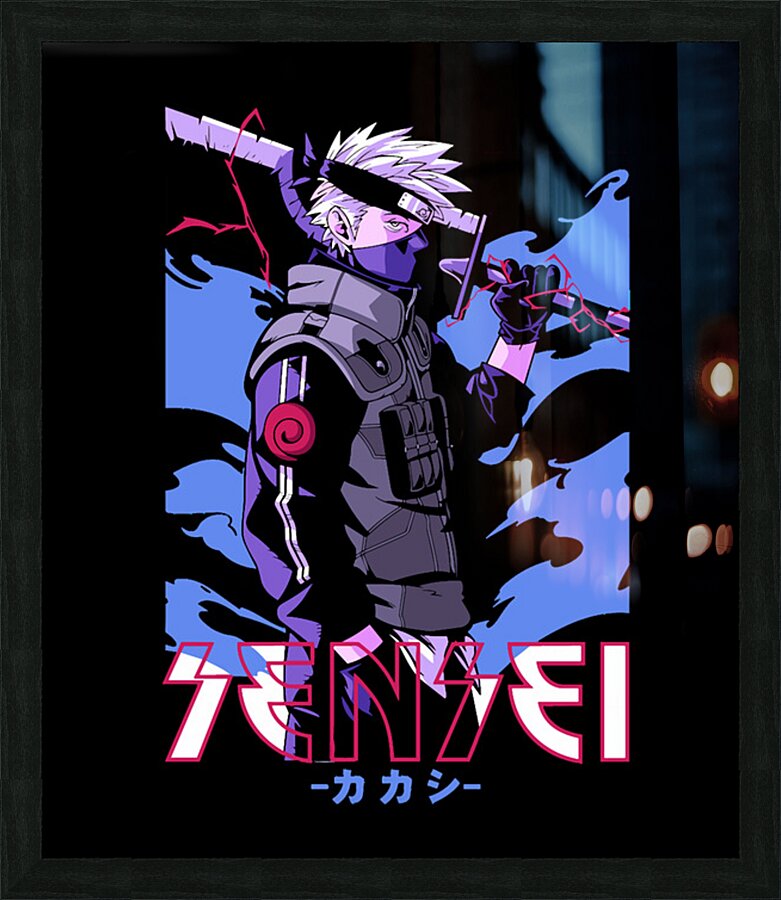 Naruto 24 Picture Frame print