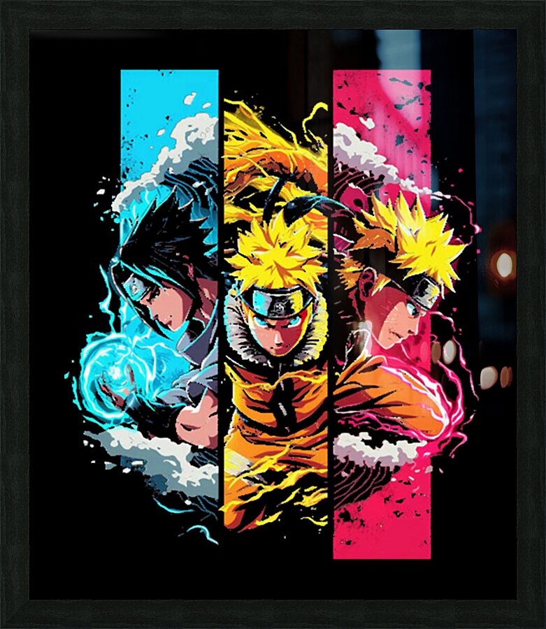 Naruto 25 Picture Frame print