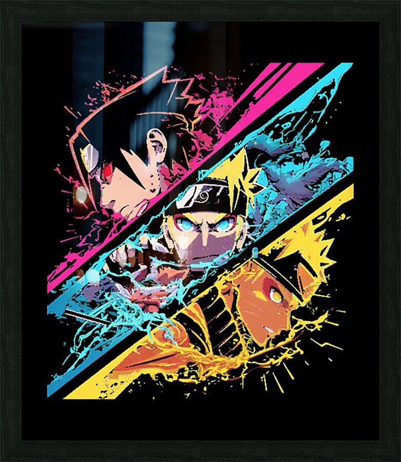 Naruto 33 Picture Frame print