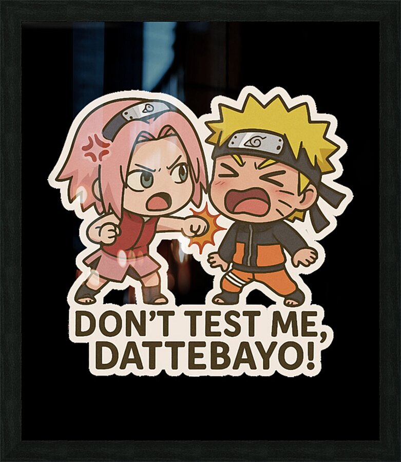 Naruto 34 Picture Frame print