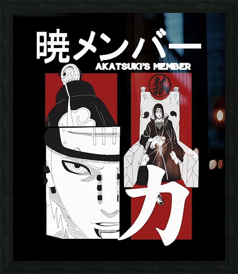 Naruto 45 Picture Frame print