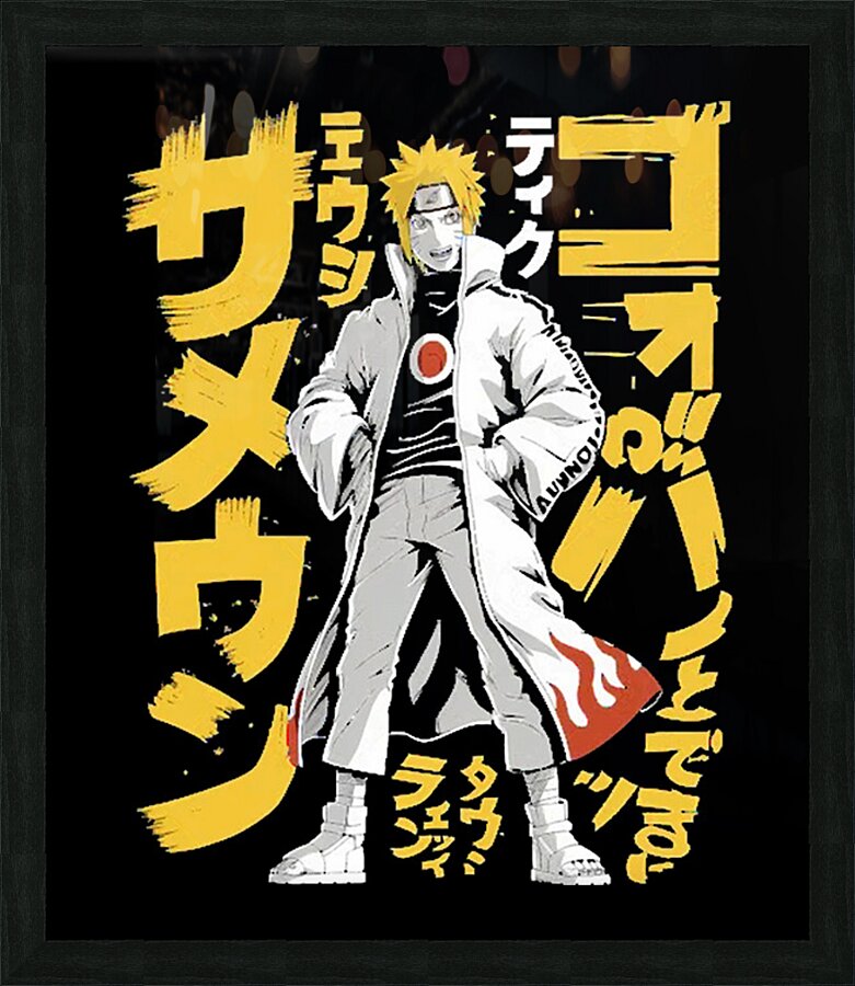 Naruto 48 Picture Frame print