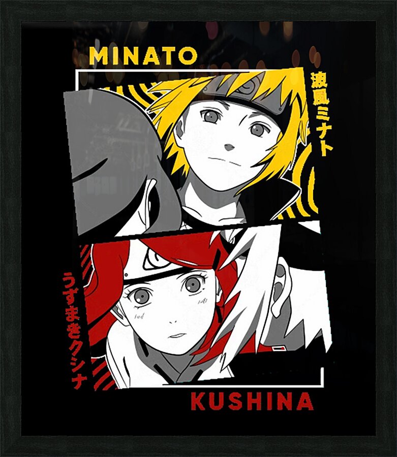 Naruto 50 Picture Frame print