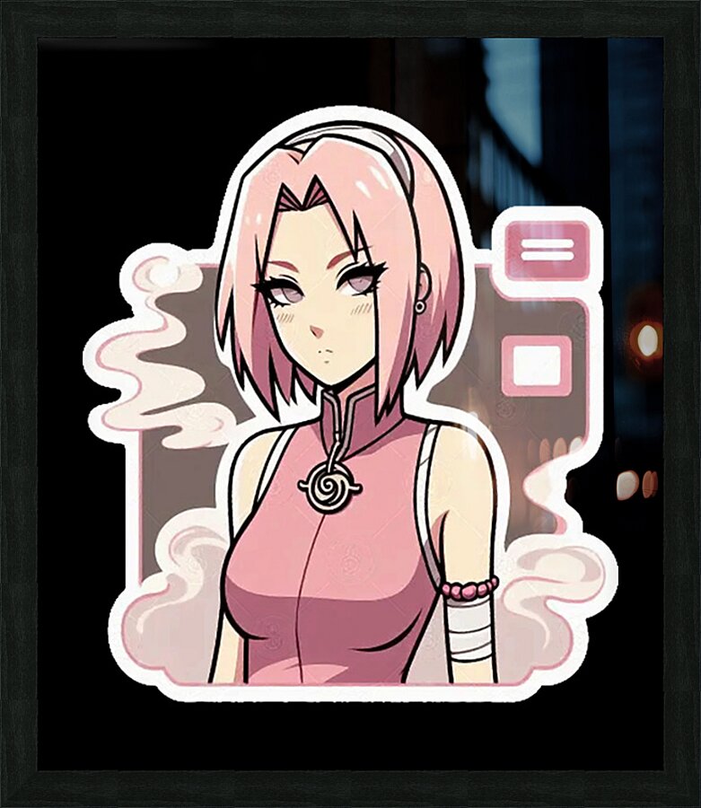 Naruto 52 Picture Frame print