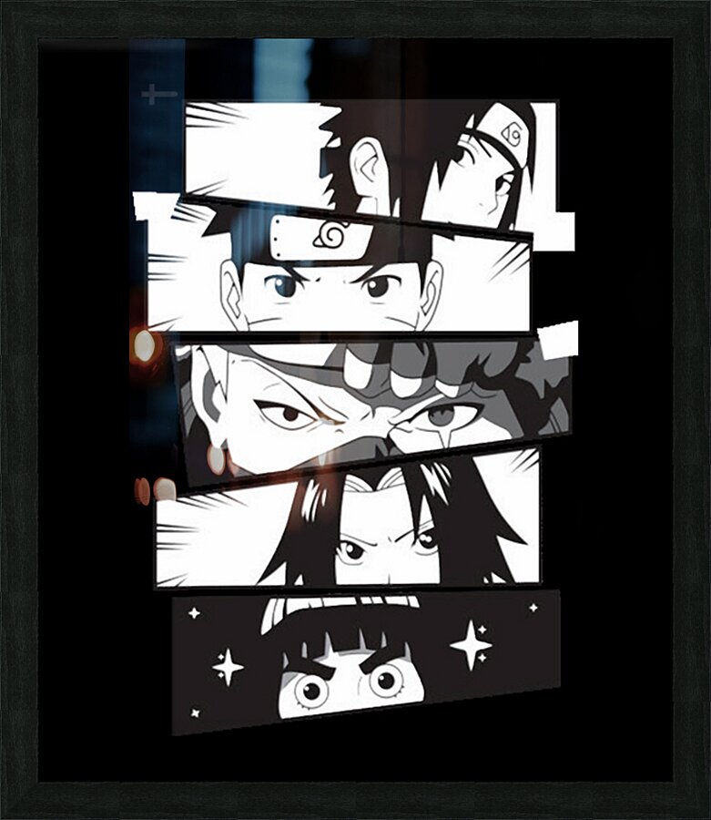 Naruto 63 Picture Frame print