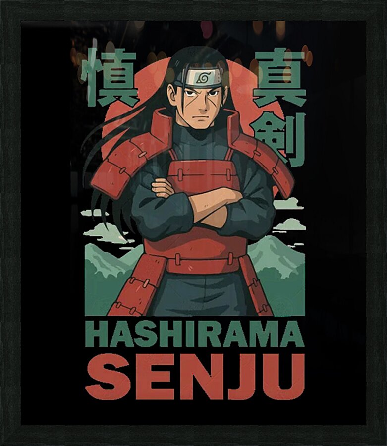 Naruto 64 Picture Frame print