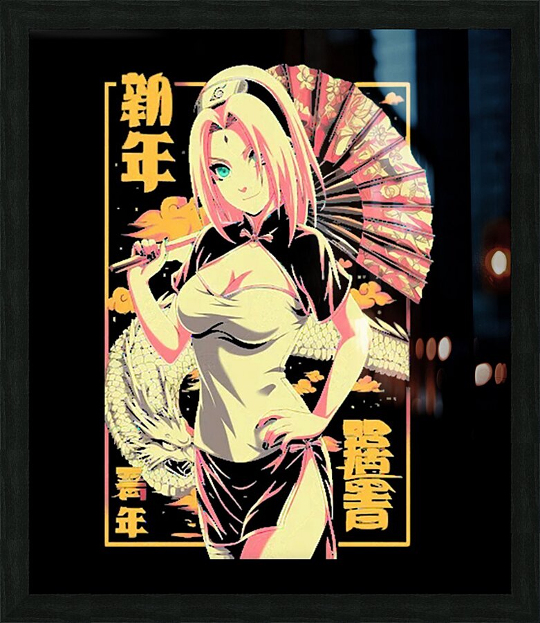 Naruto 1 Picture Frame print