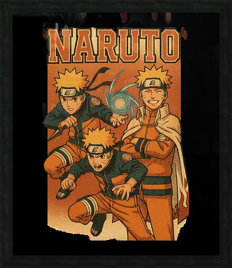 Naruto 3 Picture Frame print