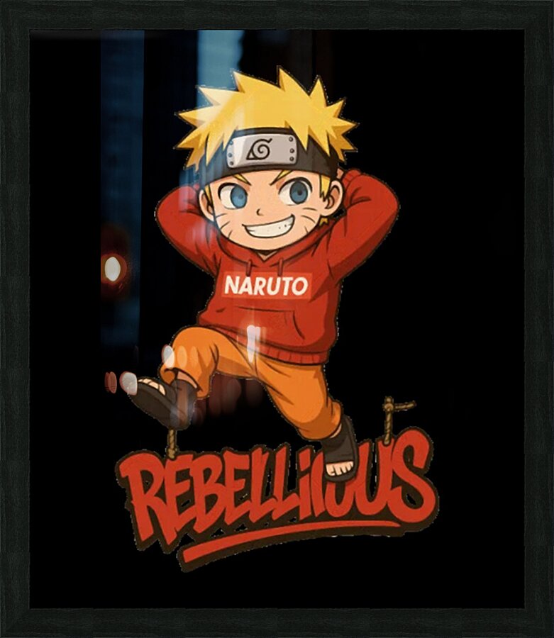 Naruto 13 Picture Frame print
