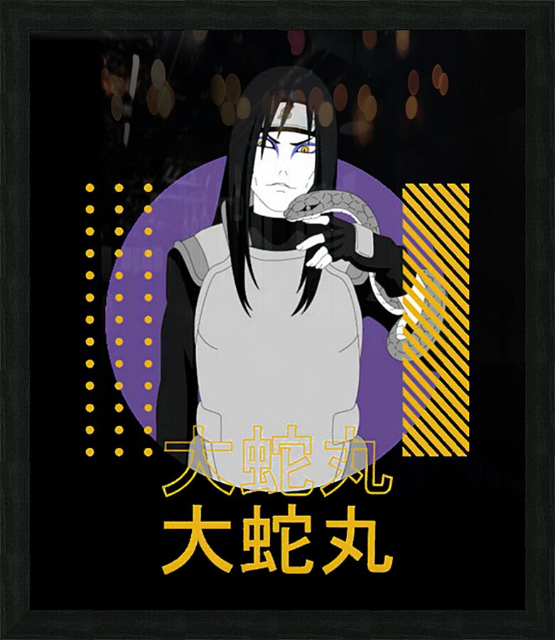 Naruto 18 Picture Frame print