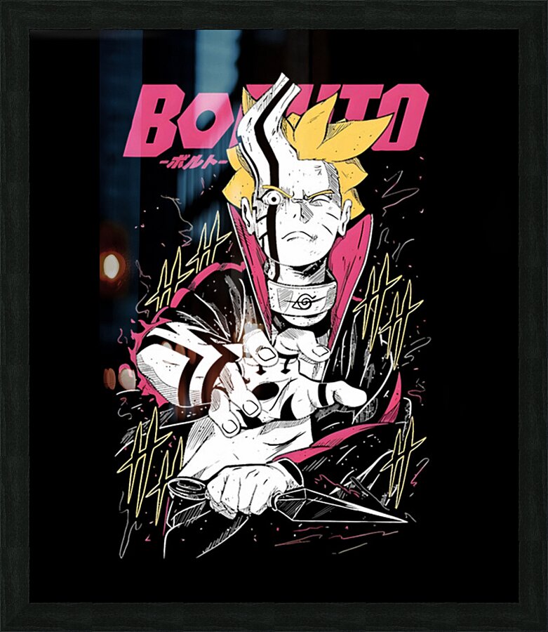 Naruto 23 Picture Frame print