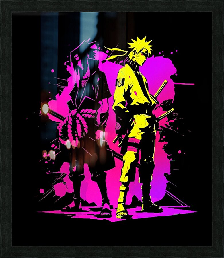 Naruto 25 Picture Frame print