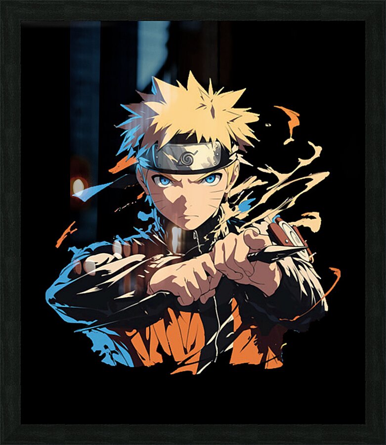 Naruto 29 Picture Frame print