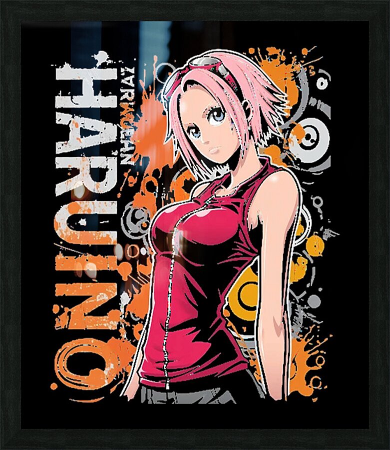 Naruto 30 Picture Frame print