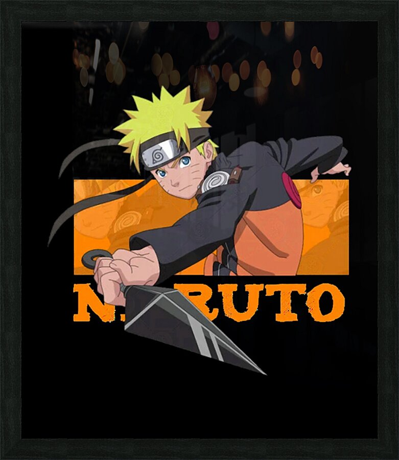 Naruto 33 Picture Frame print