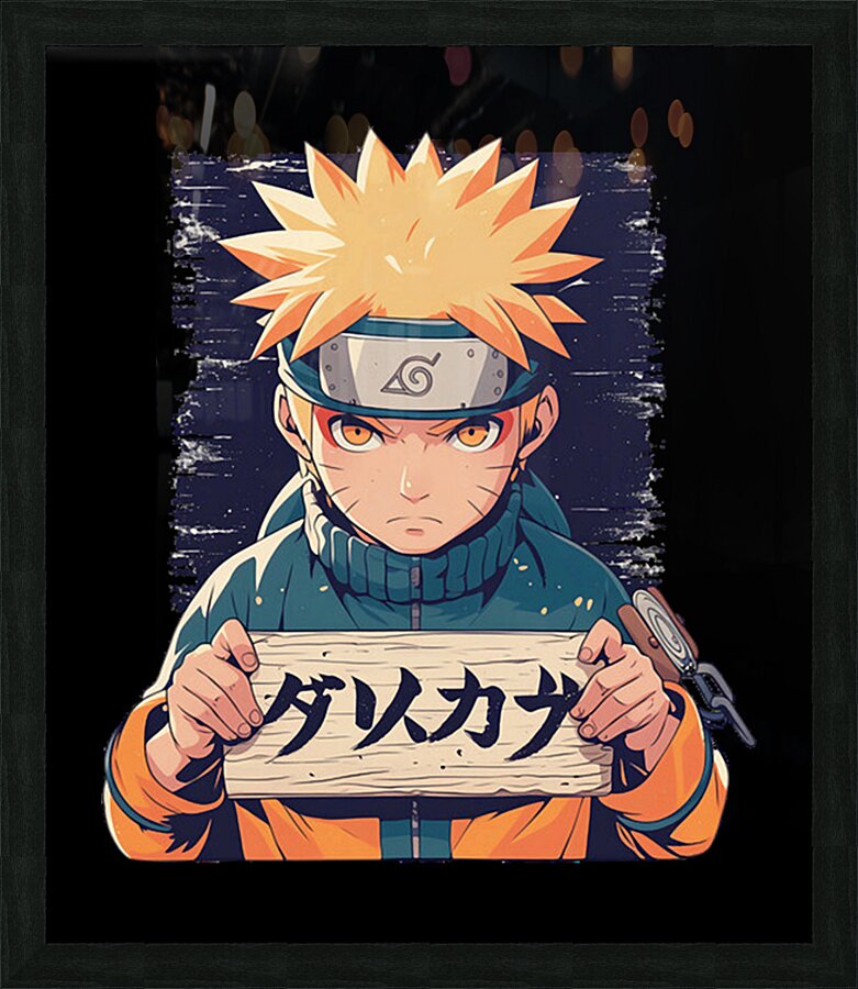 Naruto 36 Picture Frame print