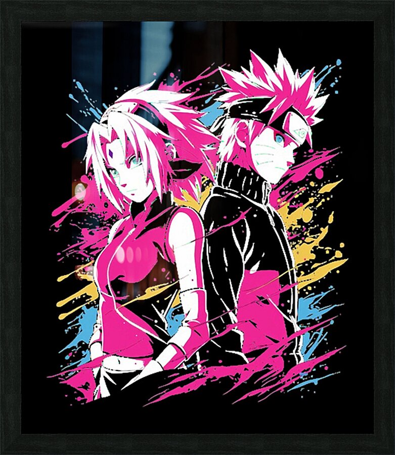 Naruto 43 Picture Frame print