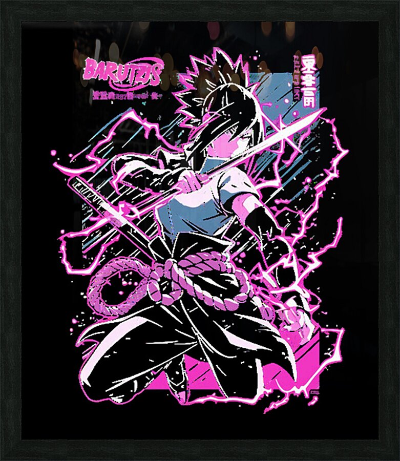 Naruto 45 Picture Frame print