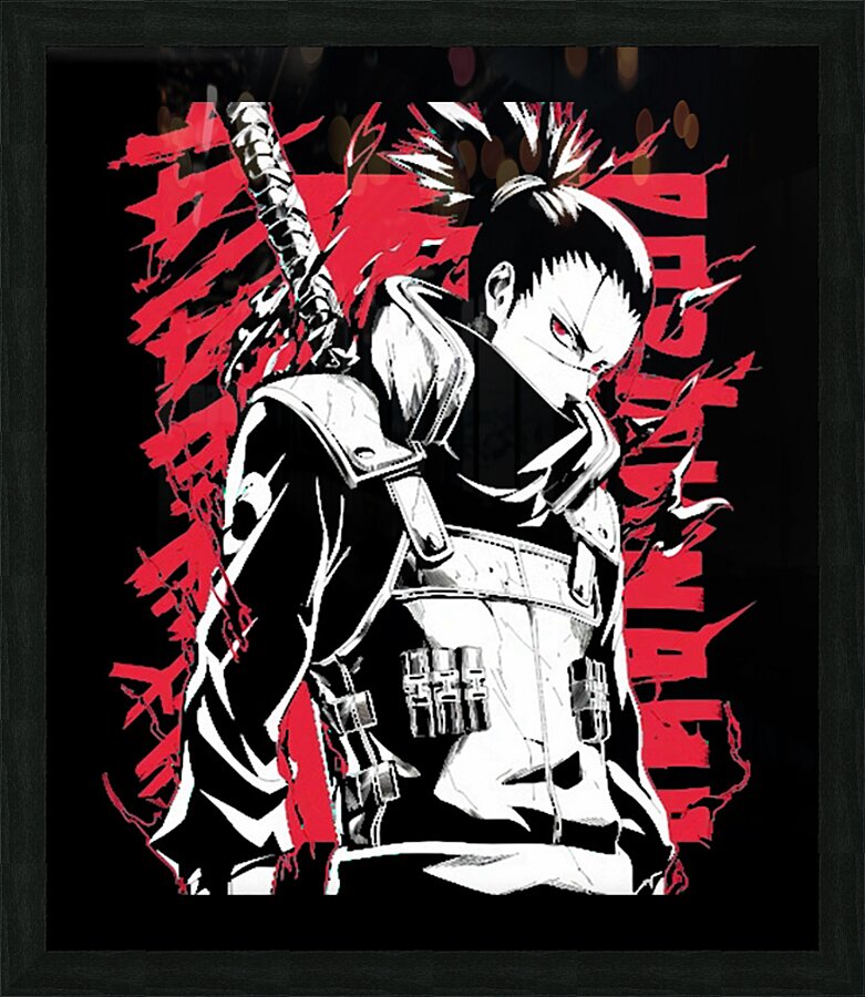 Naruto 48 Picture Frame print