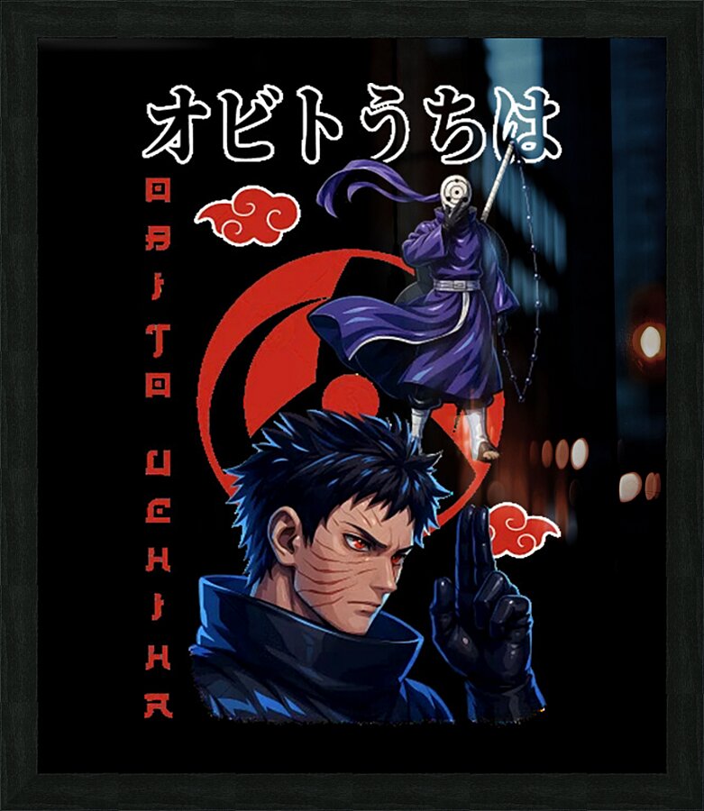 Naruto 50 Picture Frame print