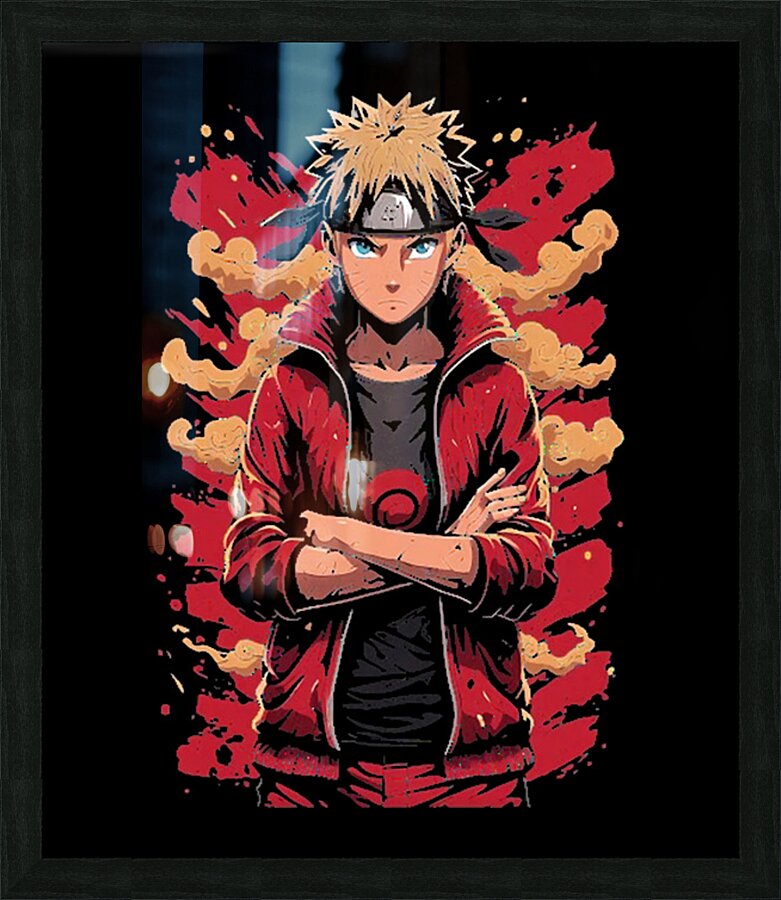 Naruto 53 Picture Frame print