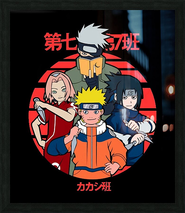 Naruto 59 Picture Frame print