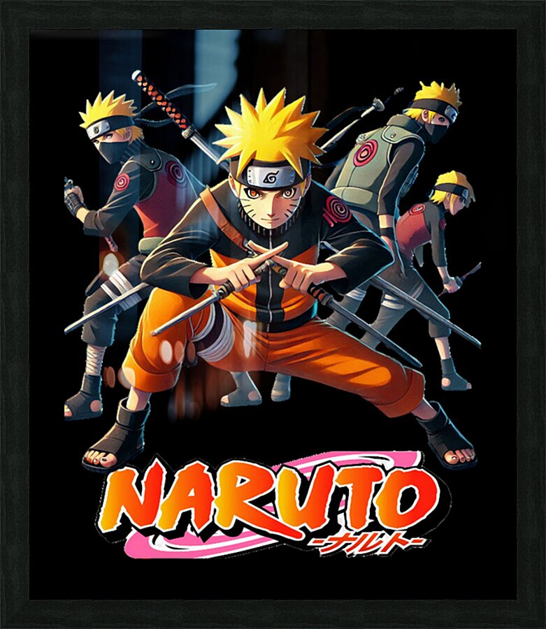 Naruto 62 Picture Frame print