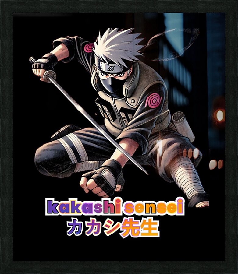 Naruto 2 Picture Frame print