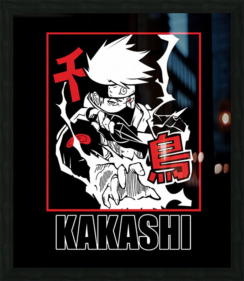Naruto 4 Picture Frame print