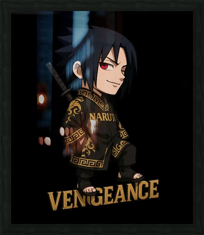 Naruto 5 Picture Frame print