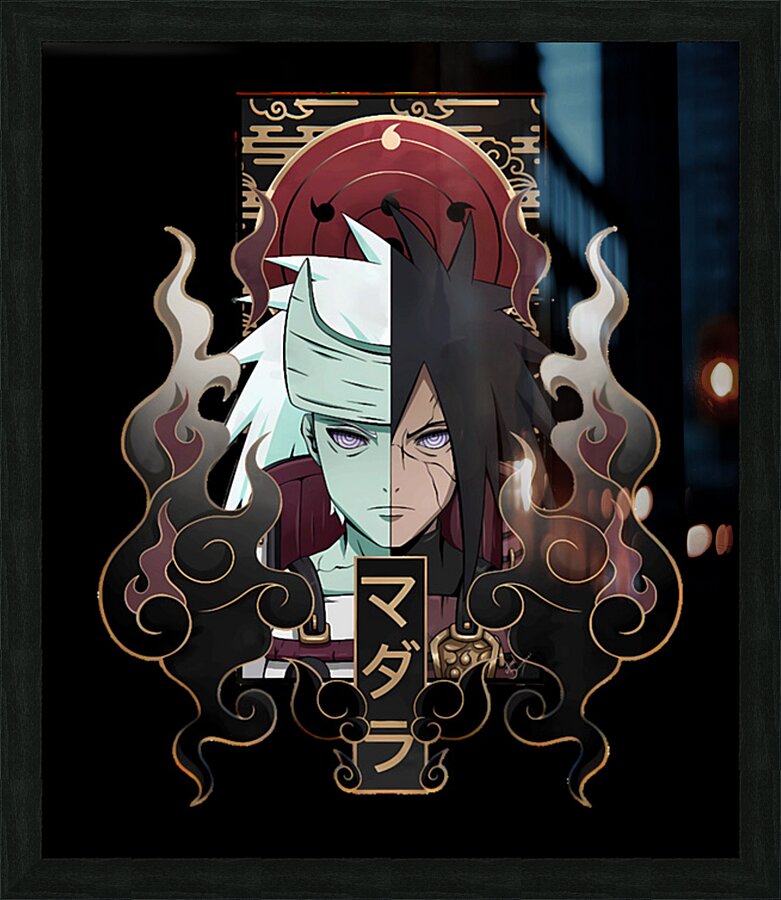 Naruto 6 Picture Frame print