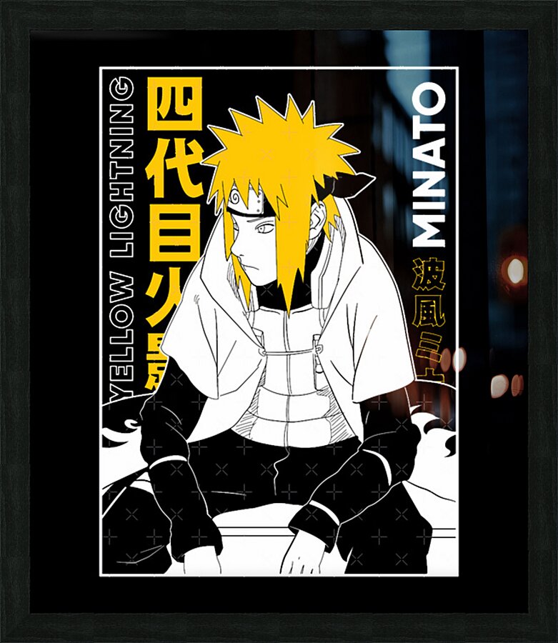 Naruto 7 Picture Frame print