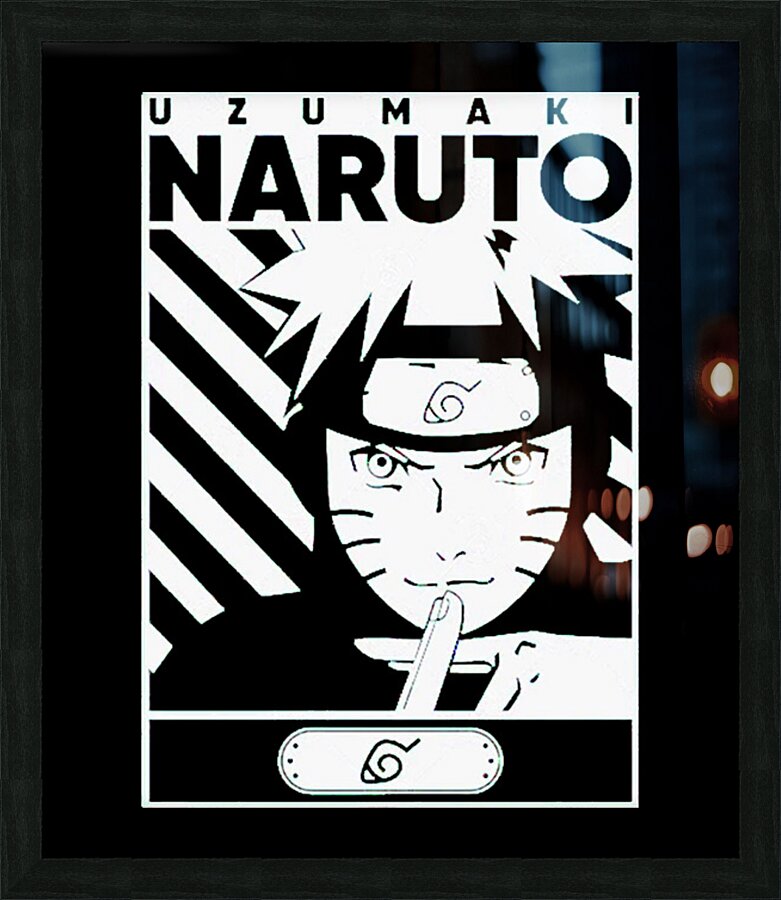Naruto 16 Picture Frame print