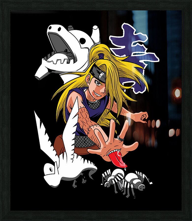 Naruto 19 Picture Frame print