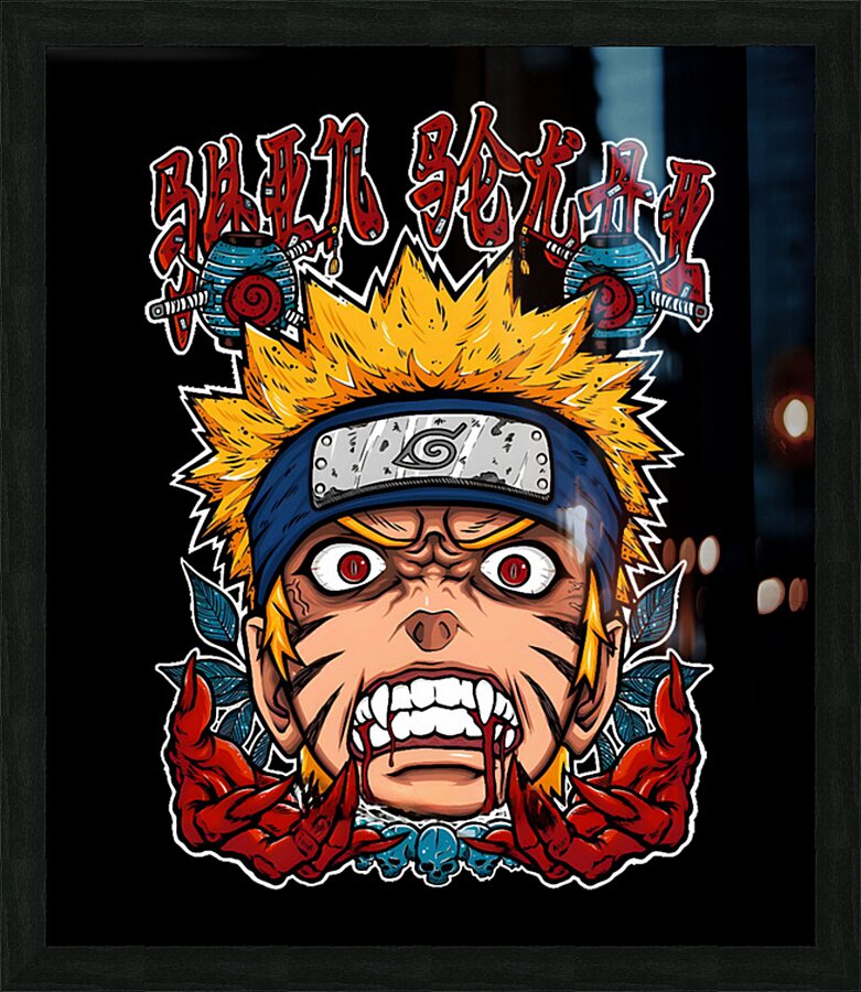 Naruto 21 Picture Frame print